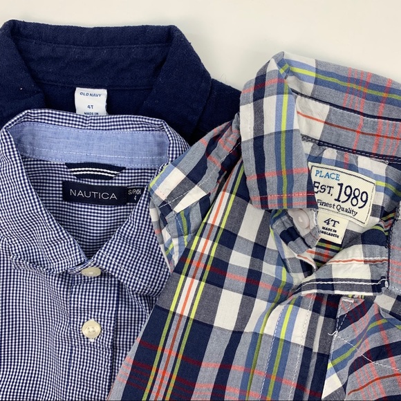 GAP Nautica Children's Place Boys Shirts Size 4 - Picture 8 of 8